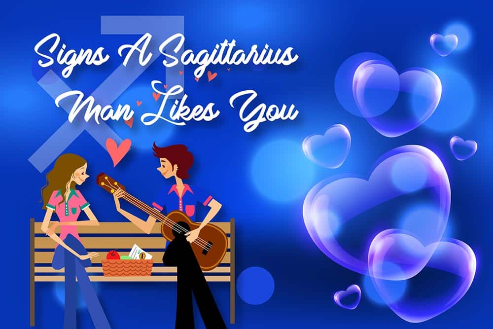 Signs a sagittarius man is falling in love with you