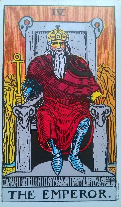 Upright Emperor Tarot Card Meaning – Major Arcana IV