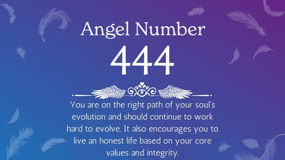 Angel Number 444 Meaning In Love Spirituality Numerology More   Angel Number 444 Meaning 960x540 