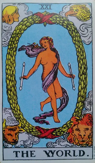 The Upright World Tarot Card Meaning – Major Arcana