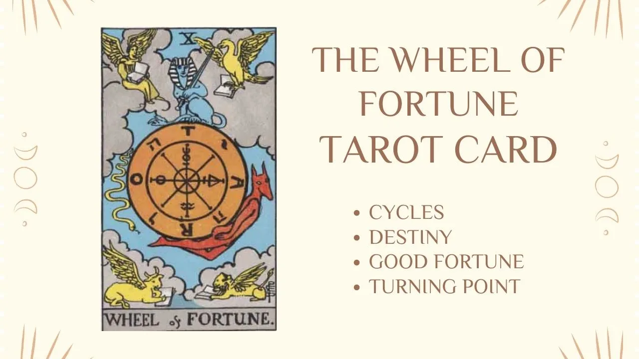 The Wheel of Fortune Tarot Card Meaning Upright and Reversed