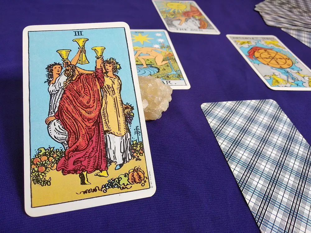 The (3) Three of Cups Tarot Card Meaning – Minor Arcana