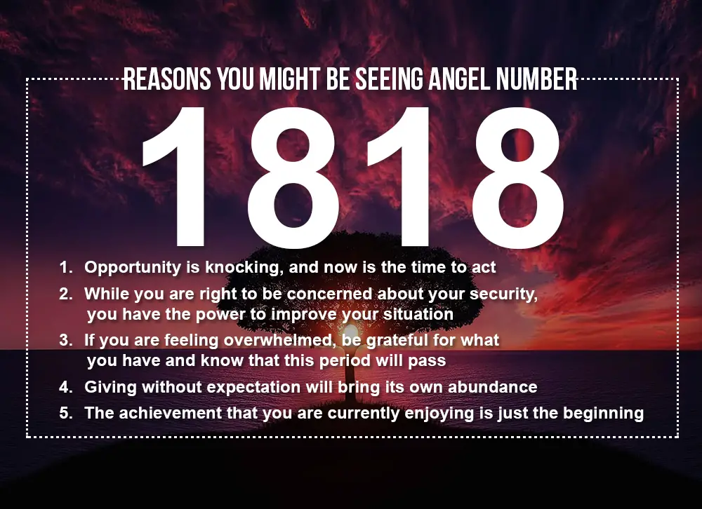 Angel Number 1818 Meanings – Why Are You Seeing 1818?