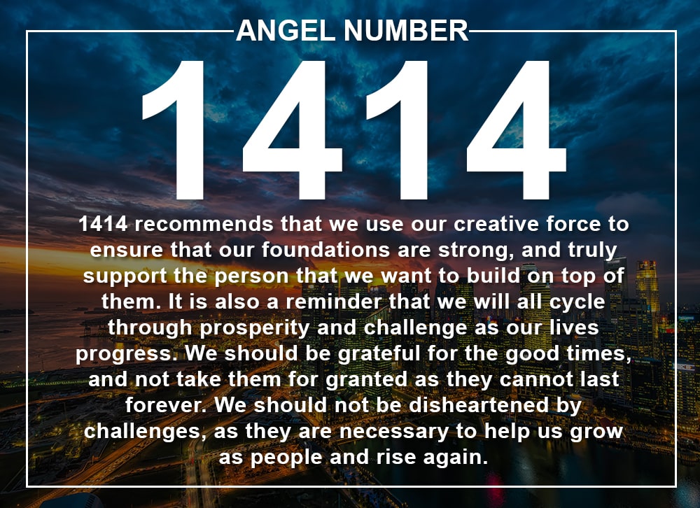 Angel Number 1414 Meanings Why Are You Seeing 1414