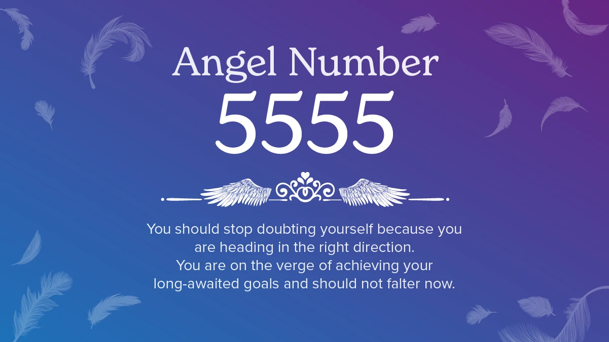 Angel Number 5555 Meaning & Symbolism