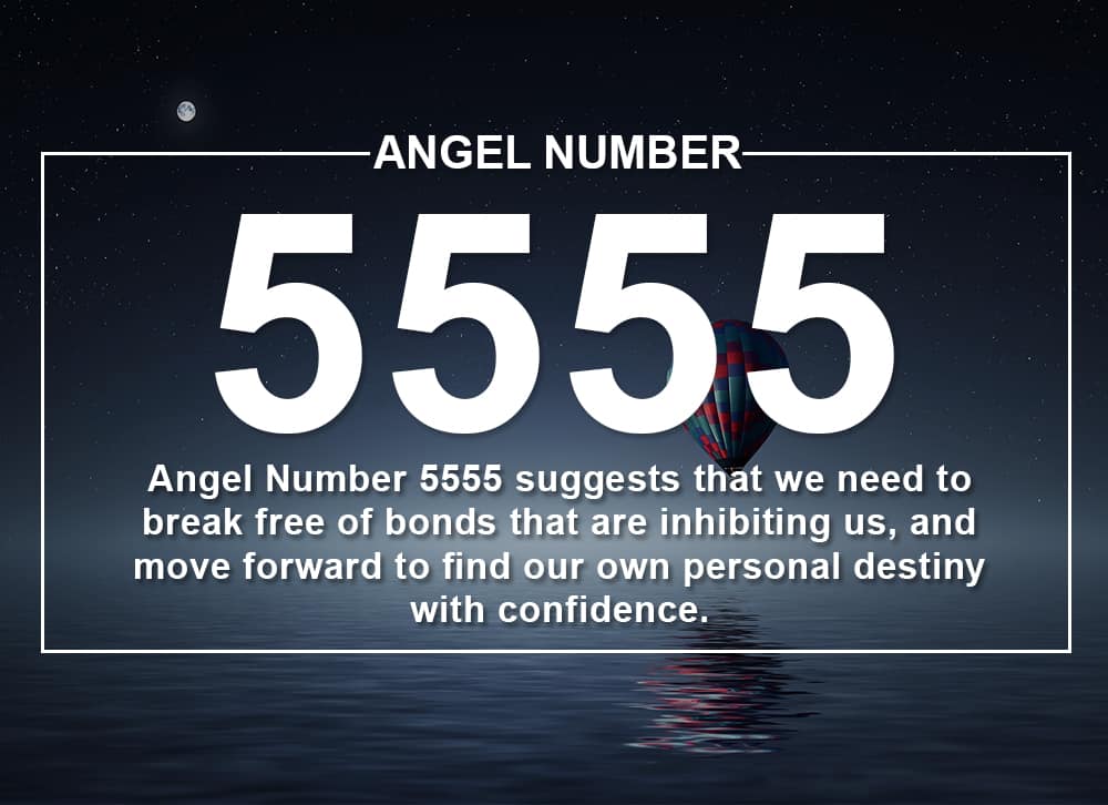 Angel Number 5555 Meanings