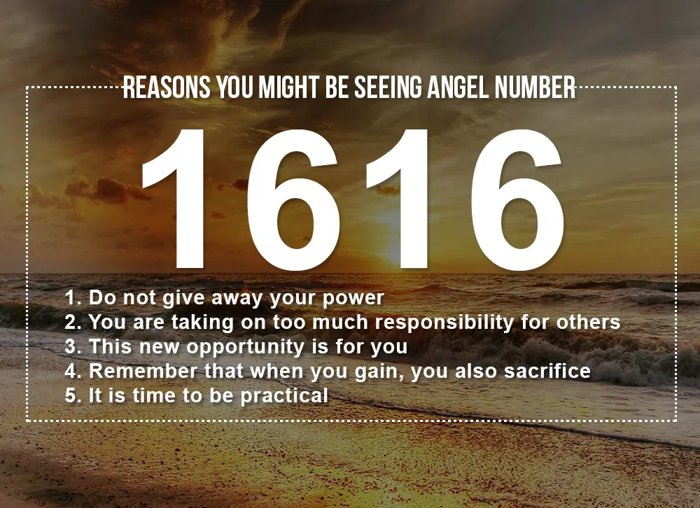 Reasons you might be seeing Angel Number 1616