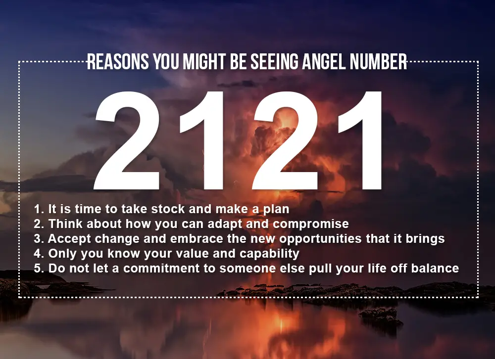 Reasons you might be seeing Angel Number 2121