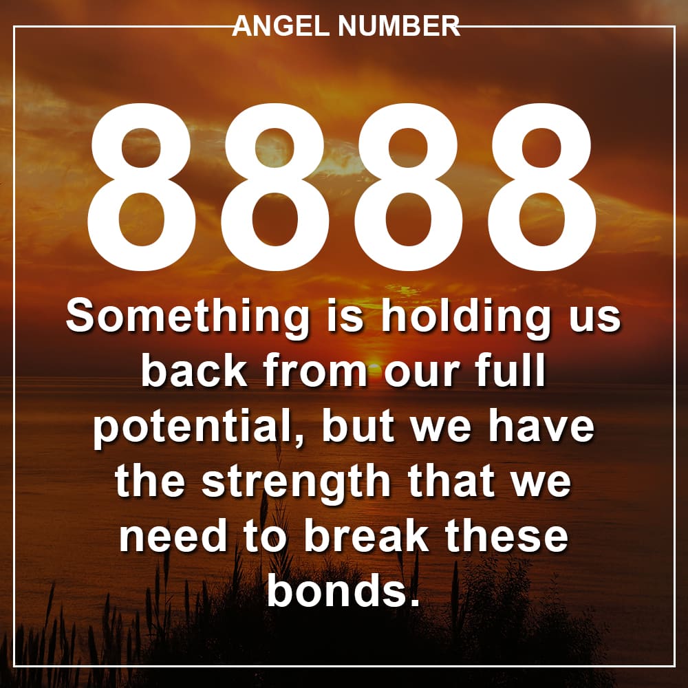 Angel Number 8888 Meanings