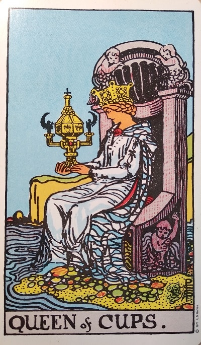 5 of cups upright