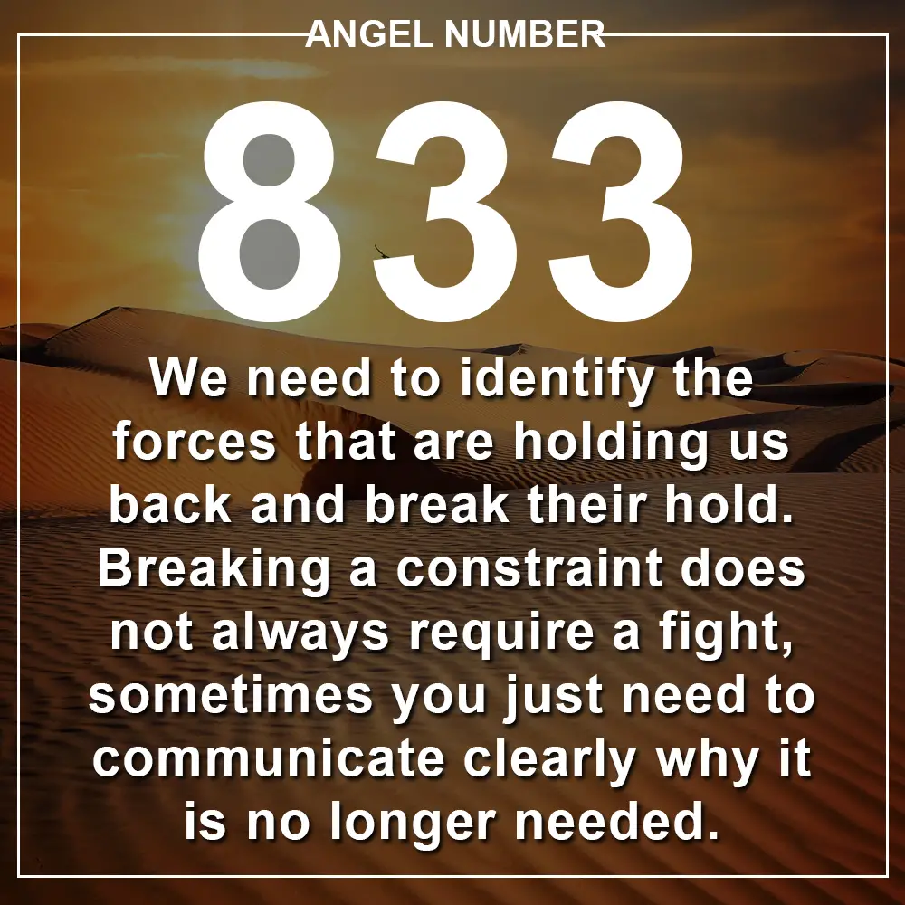 Angel Number 833 Meanings – Why Are You Seeing 833?