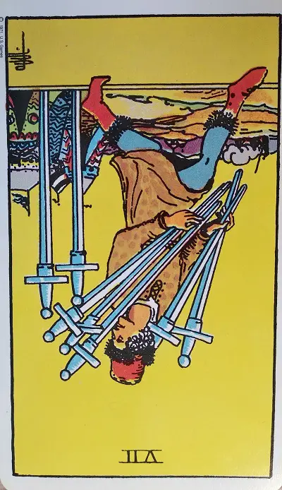 The Seven Of Swords Tarot Card Meaning Upright And Reversed 9358