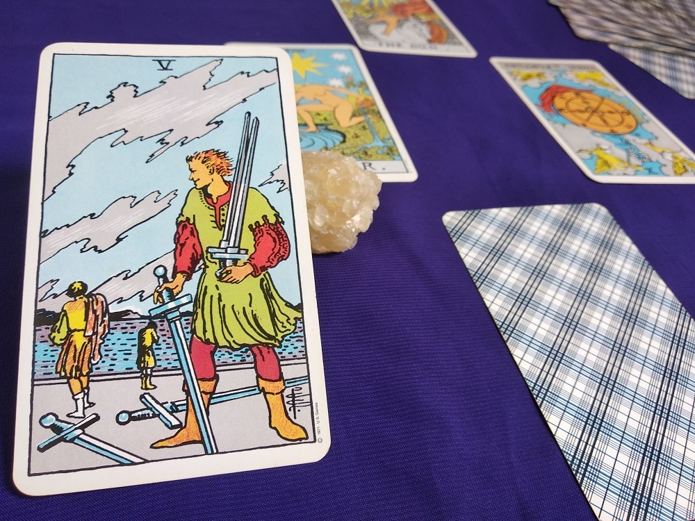 The Five of Swords Tarot Card Meaning – Minor Arcana