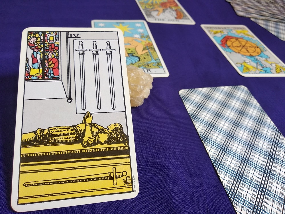 The Four of Swords Tarot Card Meaning – Minor Arcana