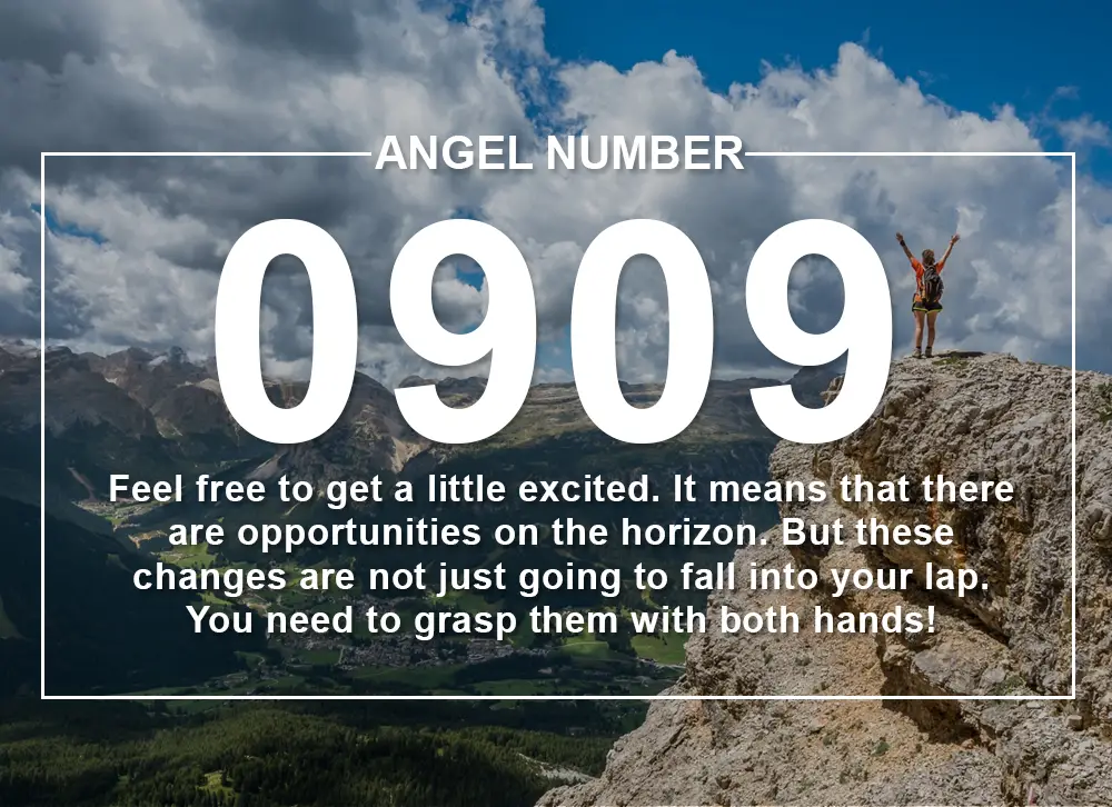 Angel Number 0909 Meanings