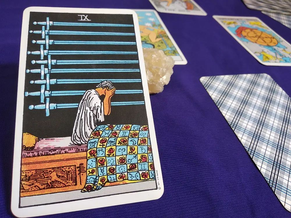 The Nine of Swords Tarot Card Meaning – Minor Arcana