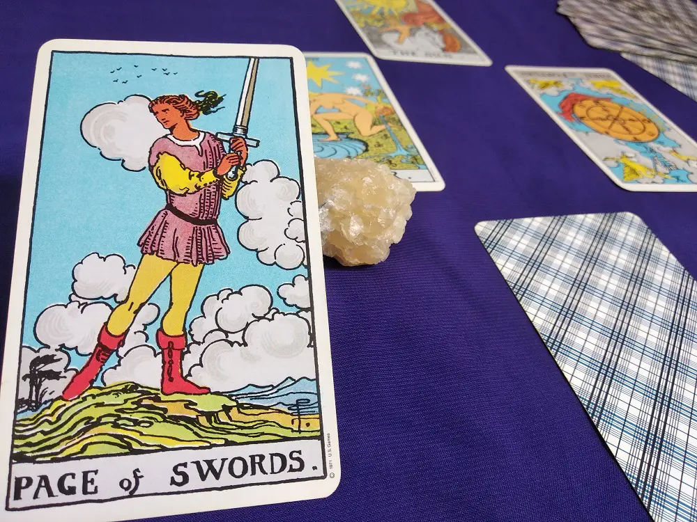 The Page of Swords Tarot Card Meaning – Minor Arcana