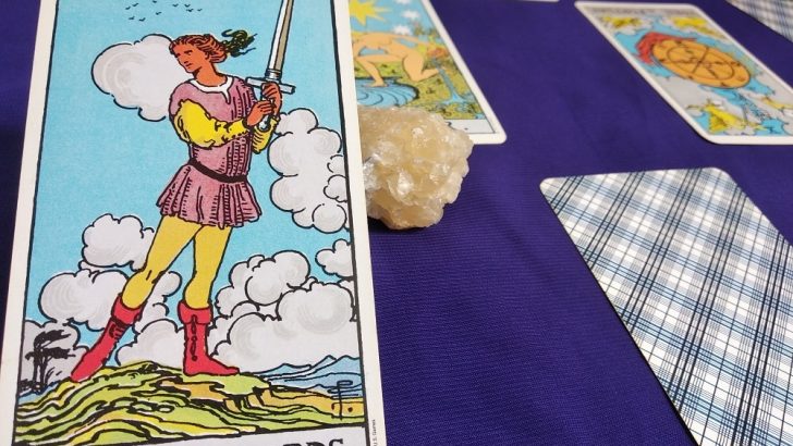 The Page of Swords Tarot Card Meaning – Minor Arcana