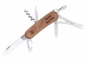 Engraved Swiss Army Knife
