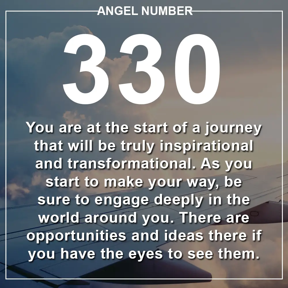 Angel Number 330 Meanings – Why Are You Seeing 330?