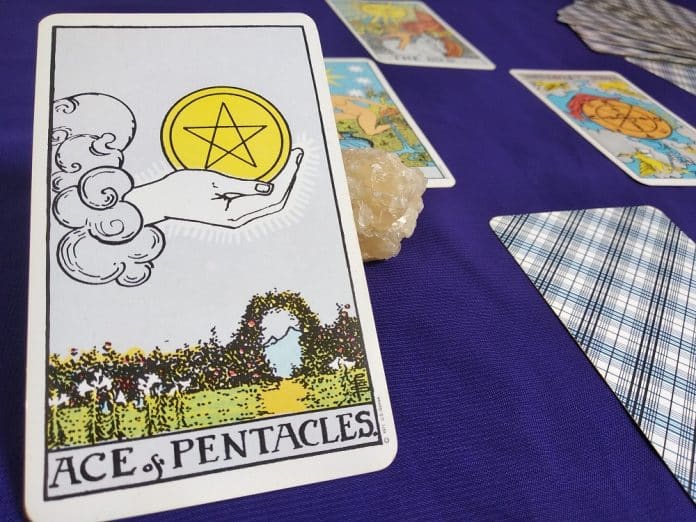 Ace of pentacles картинка