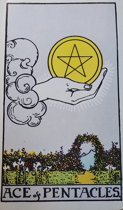 Upright Ace of Pentacles Tarot Card Meaning – Minor Arcana