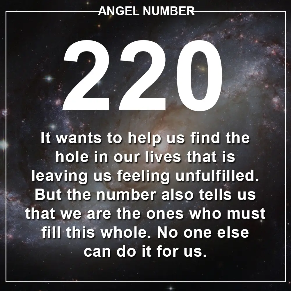 Angel Number 220 Meanings