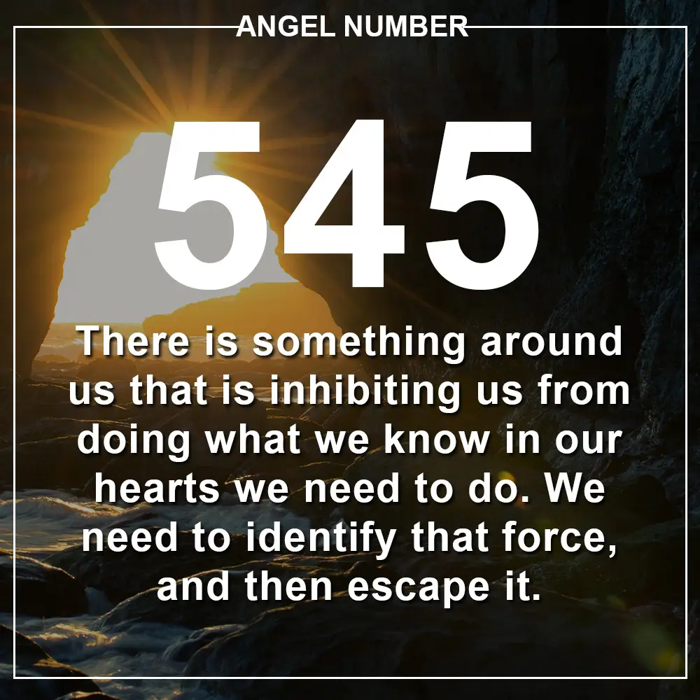 Angel Number 545 Meanings