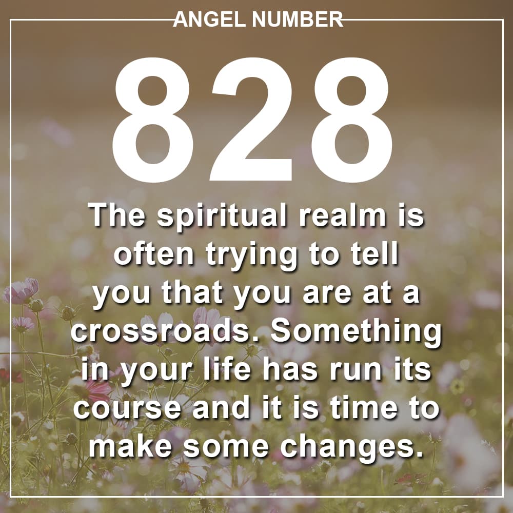 Angel Number 828 Meanings