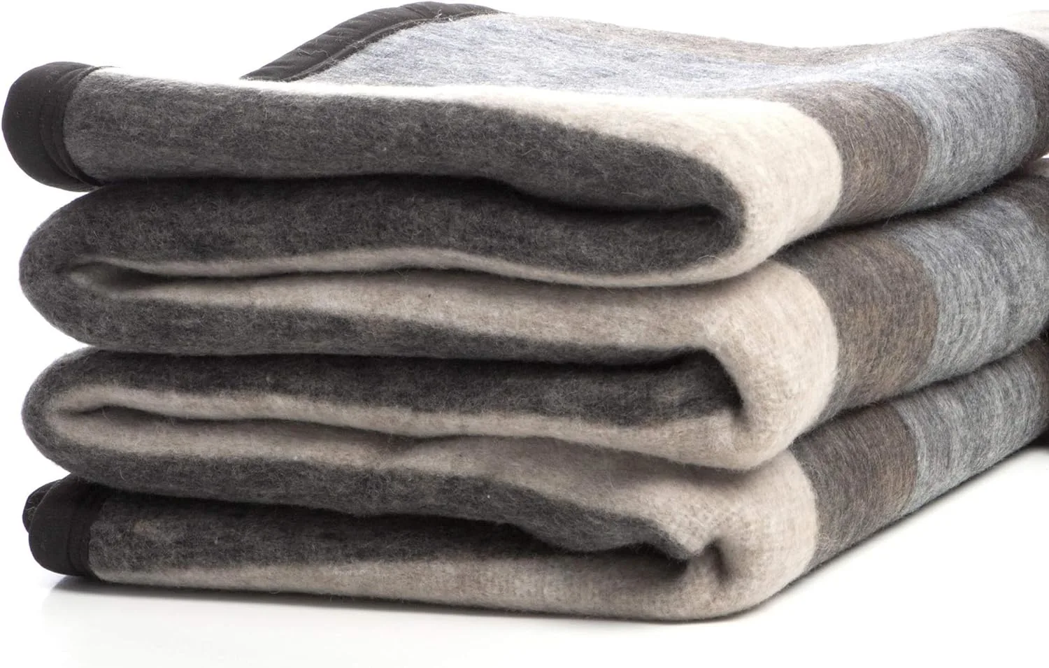 100% Natural Alpaca and Merino Wool Blanket