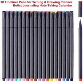 Fine Tip Marker Pens