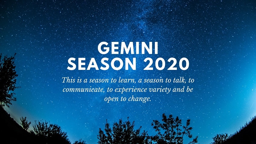 Gemini Season 2020 - What You Need To Know