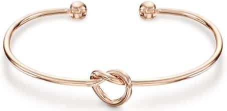 Womens gold-plated bangle
