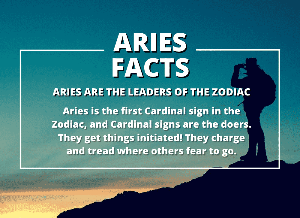 Aries Zodiac Sign Facts