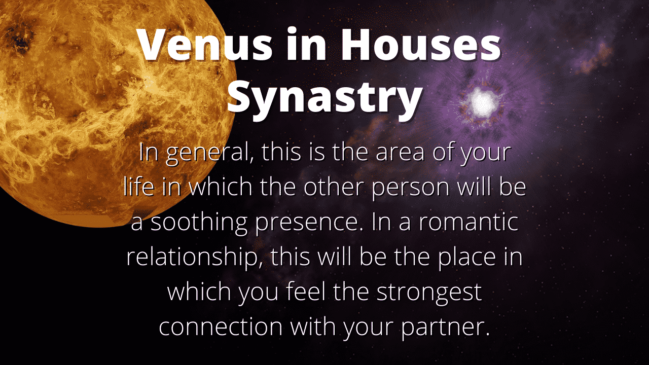 Venus In Houses Synastry Meanings 1st Through 12th House