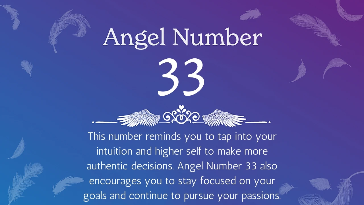 Angel Number 33 Meanings and Symbolism