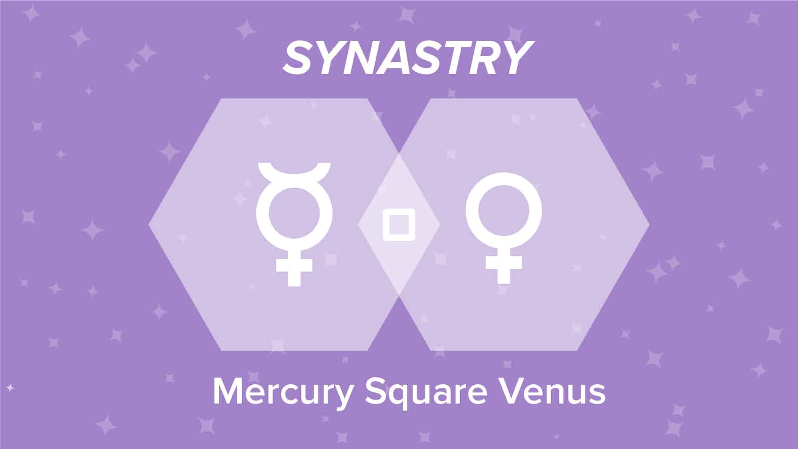 Mercury Square Venus Synastry