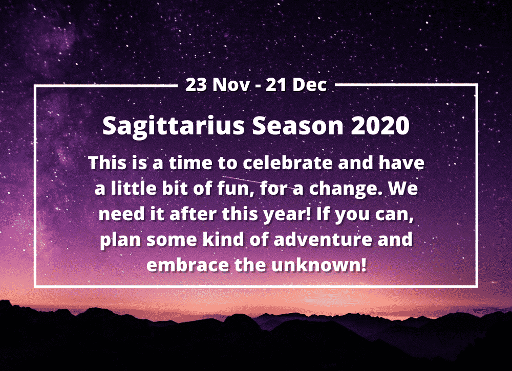 Sagittarius Season 2020 Sun Sign Horoscope What you Need to Know