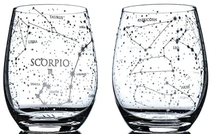 Scorpio glassware