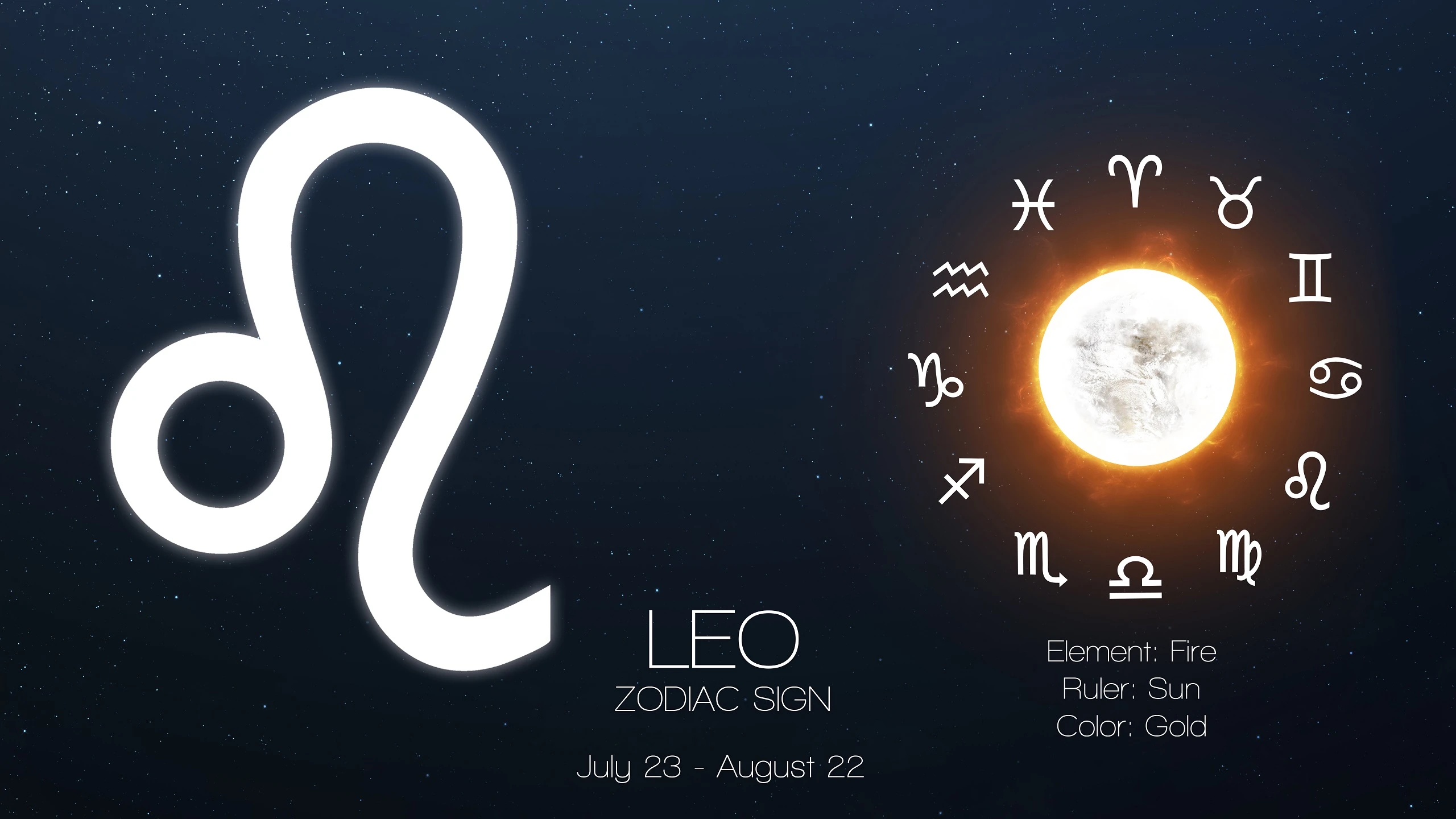 Leo zodiac sign facts and stats