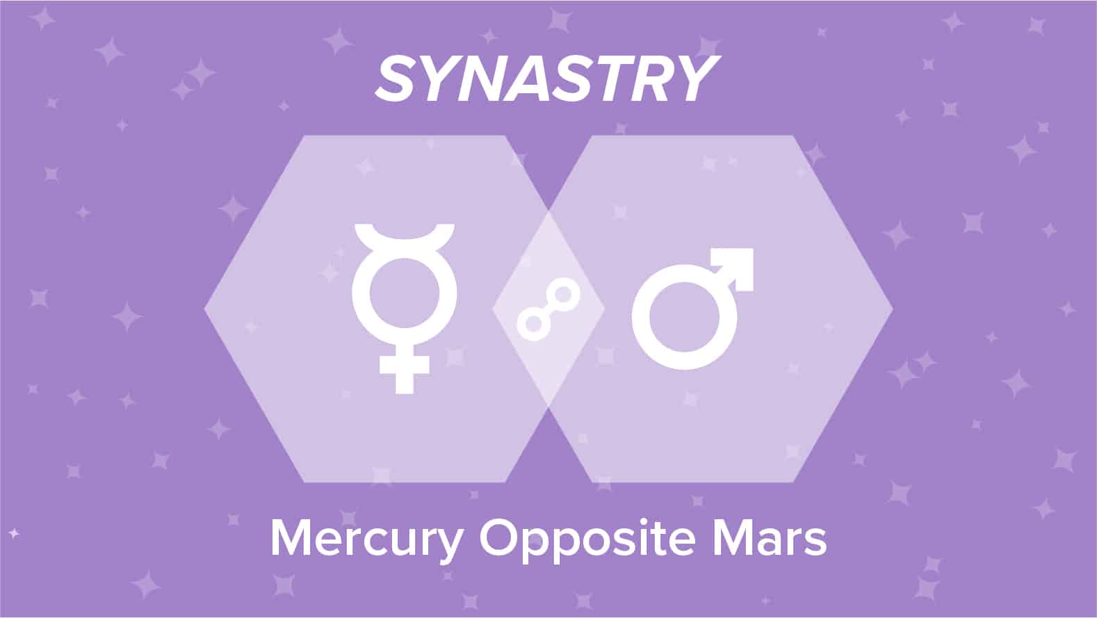 Mercury Opposite Mars Synastry