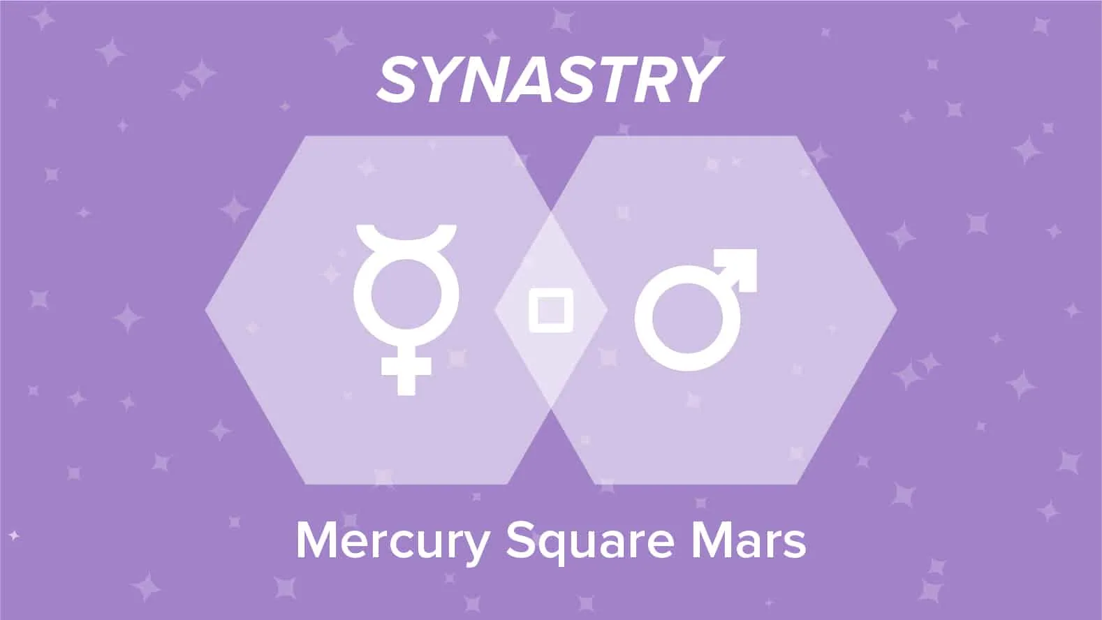 Mercury Square Mars Synastry