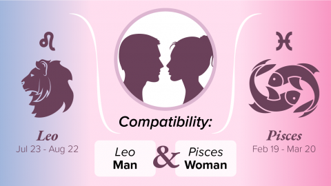 Leo Man and Pisces Woman Compatibility: Love, Sex, and Chemistry