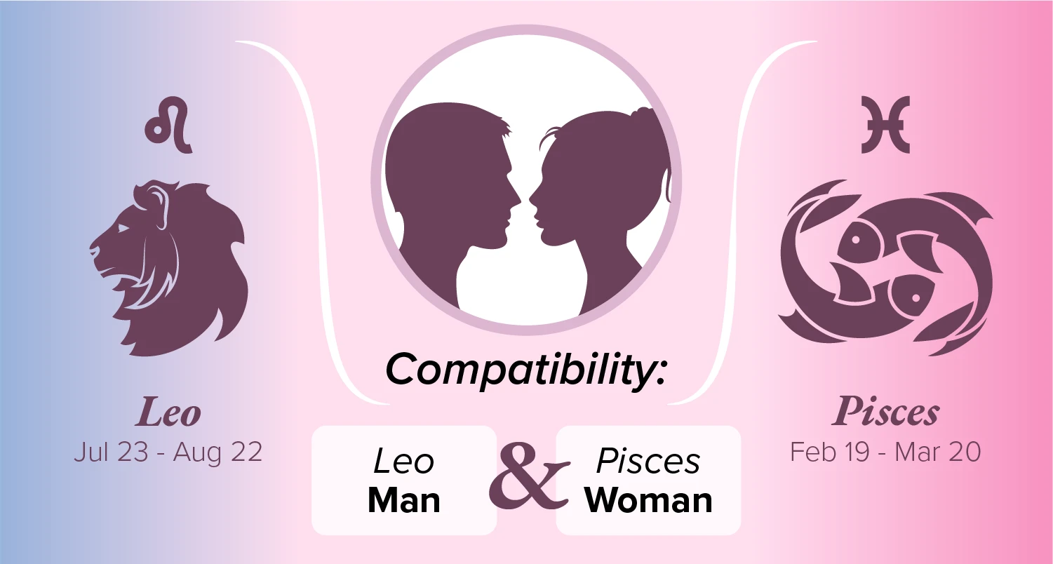 Leo Man and Pisces Woman Compatibility