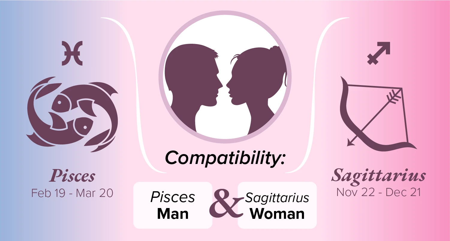 Pisces Man and Sagittarius Woman Compatibility