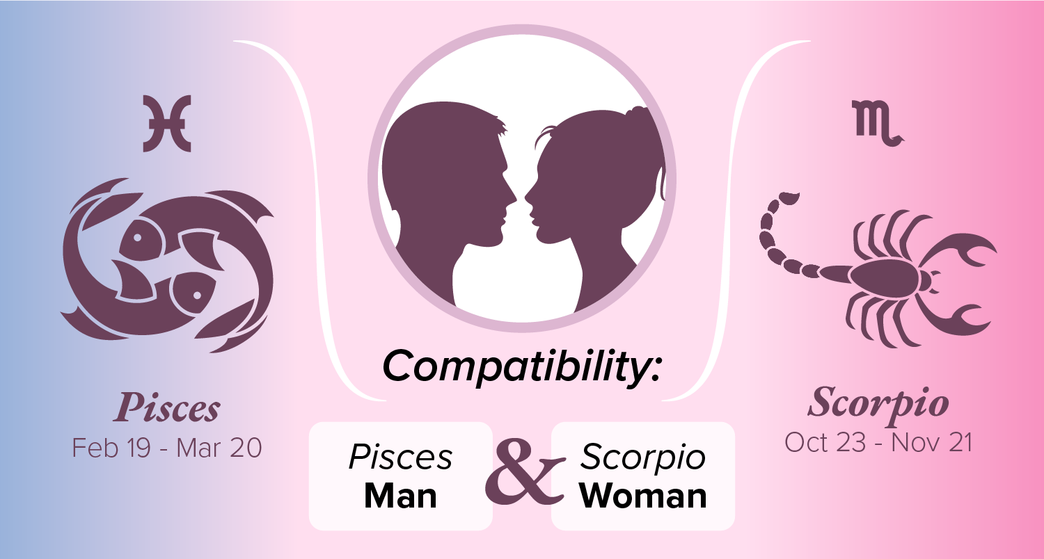 Pisces Man and Scorpio Woman Compatibility: Love, Sex, and Chemistry