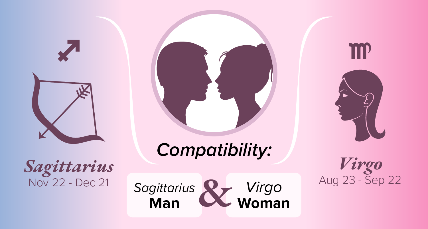 Sagittarius Man and Virgo Woman Compatibility: Love, Sex, and Chemistry