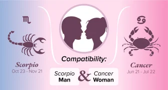 Scorpio man and Cancer woman Compatibility: Love, Sex, and Chemistry