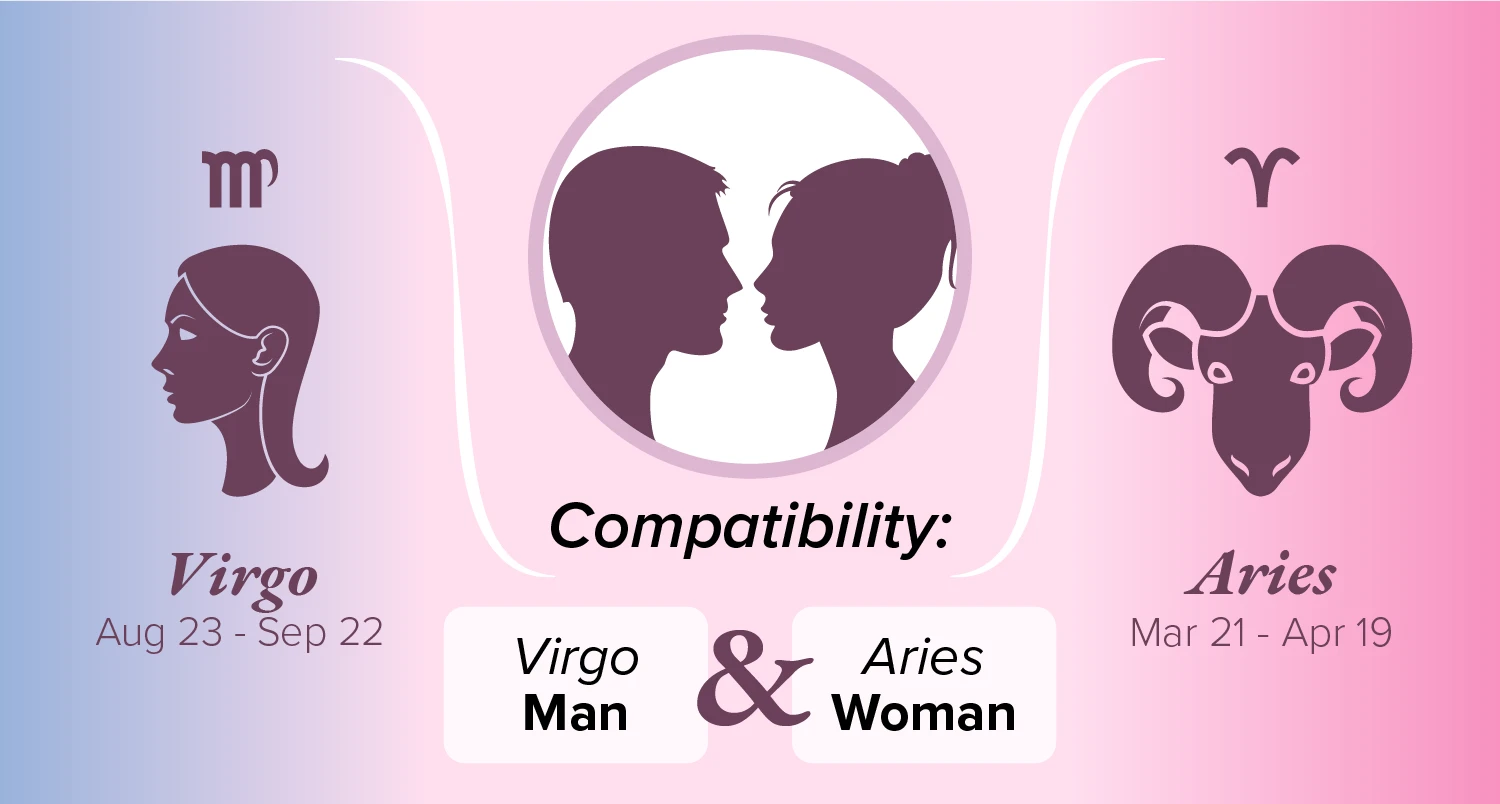 Virgo Man and Aries Woman Compatibility: Love, Sex, and Chemistry