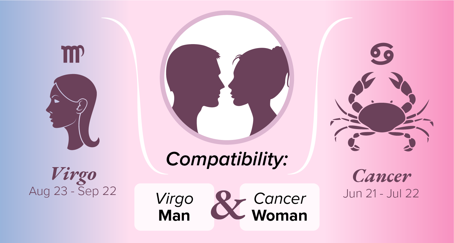 Virgo Man and Cancer Woman Compatibility: Love, Sex, and Chemistry